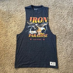 Under Armour Cutoff Tee - Black (Size L)